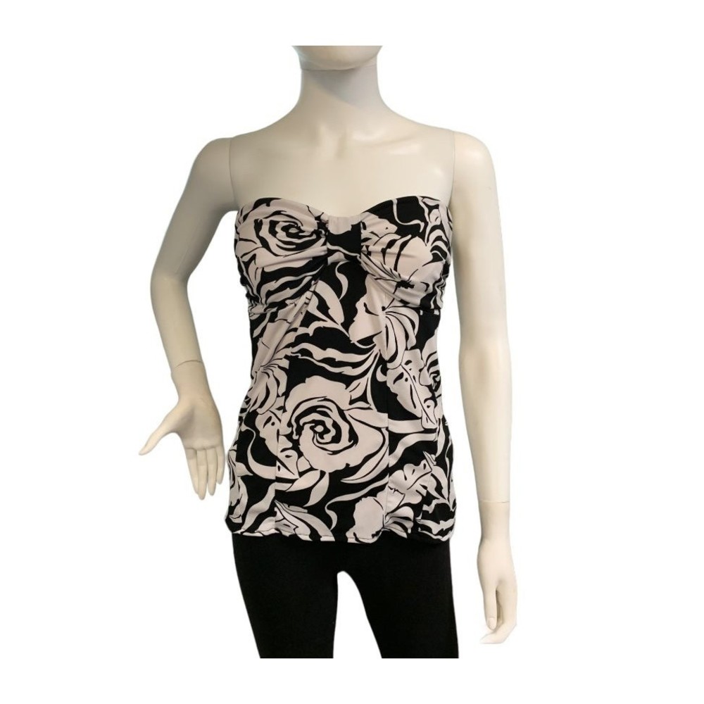 White House Black Market Strapless Top Size Medium